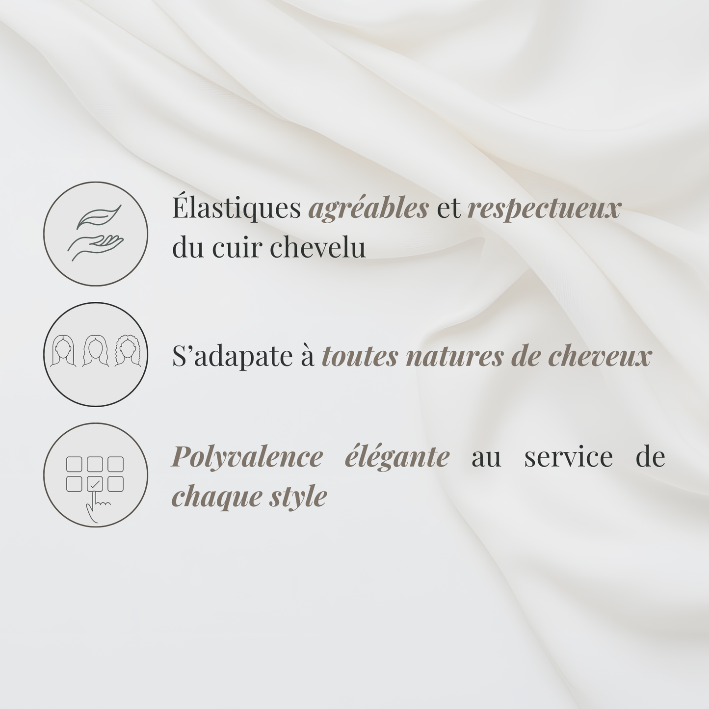 Lior - Anneaux de chevelure dorés